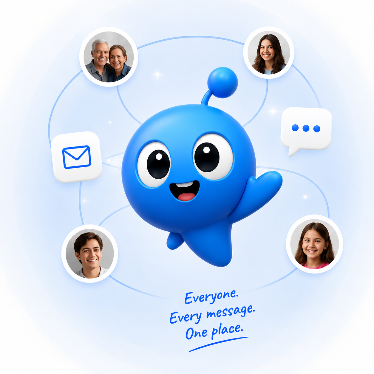 Family network illustration